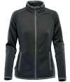 EQX-1W Stormtech Ladies Andorra Fleece Jacket Black colour image